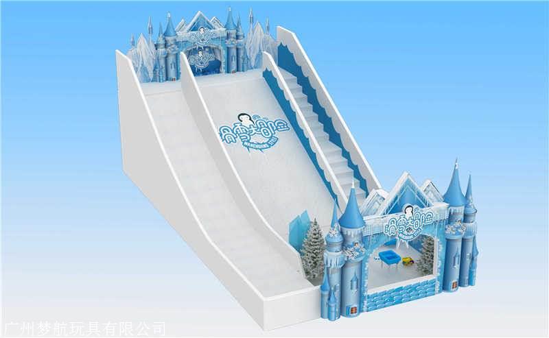 珠海商场冰雪主题仿真雪儿童乐园 3