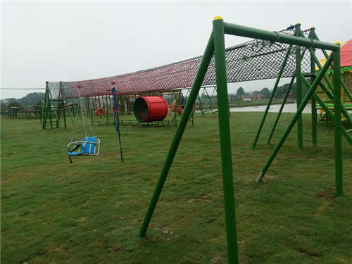河南儿童野外拓展训练设备-农庄无动力游乐设备报价-亲子互动项目 3