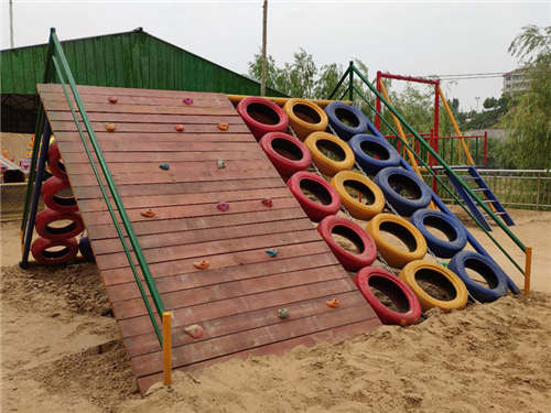儿童乐园无动力游乐设备施工-郑州儿童户外拓展训练设备-人气项目 2