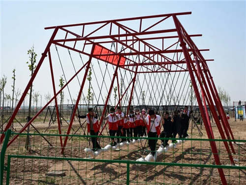 绳网攀爬拓展训练设备安装建造-儿童乐园游乐设施方案 2