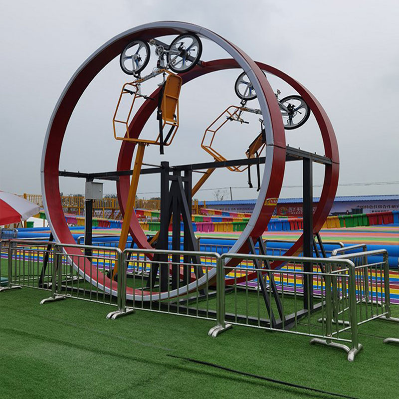 360度旋转游乐设备  网红自行车厂家_景区热门户外项目 2