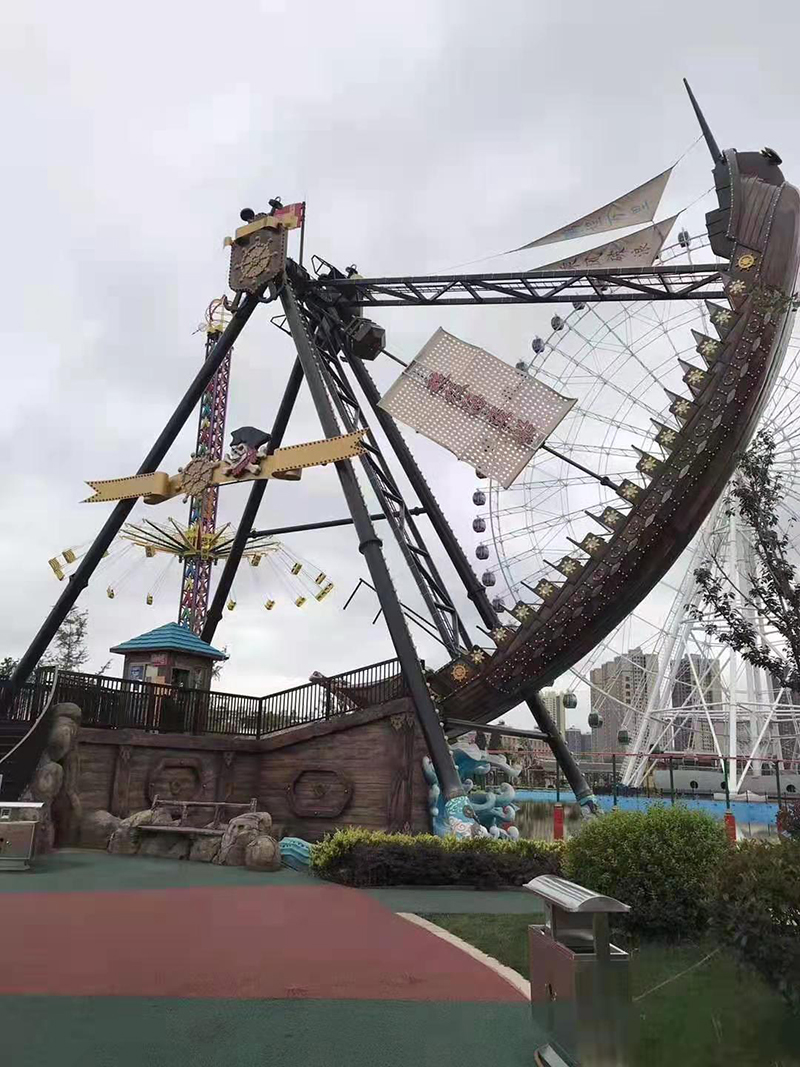 天鸿 亲子乐园 游乐场 室外 大型游乐设备 海盗船 6