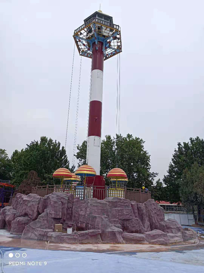 天鸿 景区公园游乐场 大型游乐设备 观光迷你伞塔 跳伞塔 3