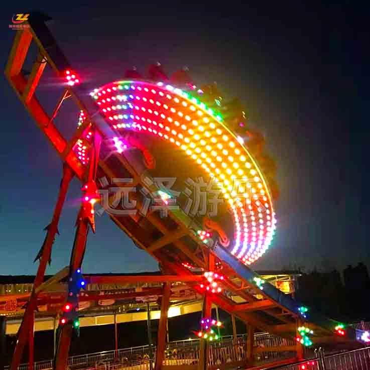 晋城神州飞碟 大型游乐设备 轨道滑行车 华夏飞碟 11