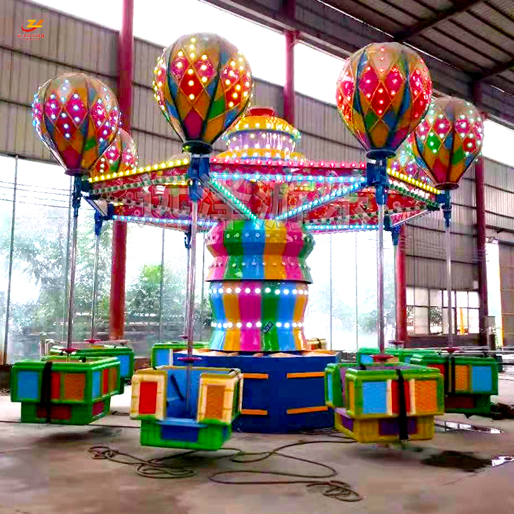 宝鸡桑巴气球游乐设备 气球造型摇头飞椅 新款游乐设备 9