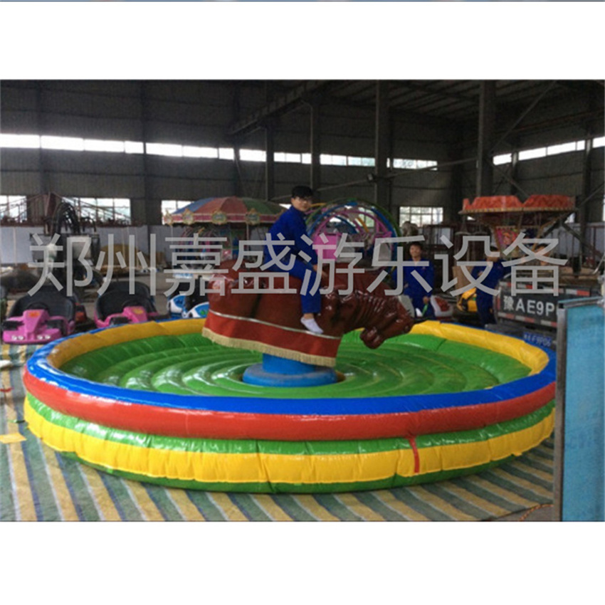 荥阳游乐设备厂家 生产斗牛机 儿童游乐设施  成人骑牛机游乐设备 3