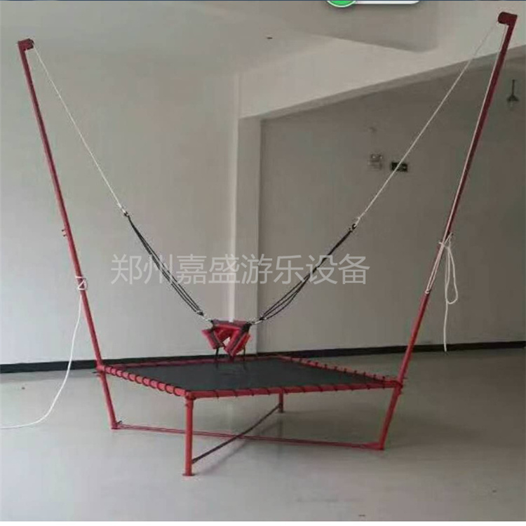 郑州游乐场设备  四人蹦极  儿童新款游乐设施 无动力项目 1