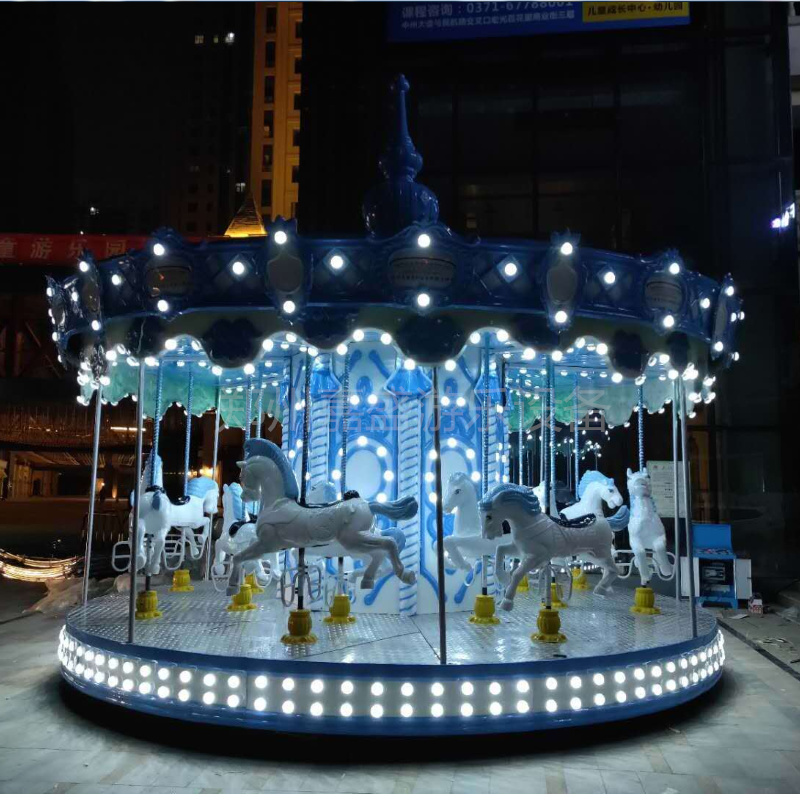 广场游乐设备 海洋转马 儿童主题乐园游乐设施定制 2