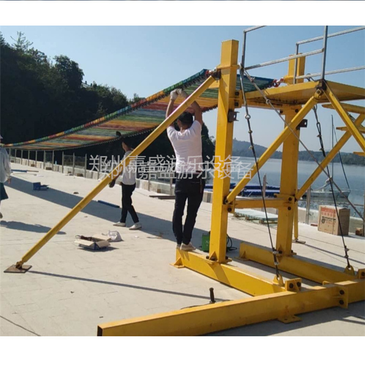 大型游乐设施  户外体能项目攀岩网的尺寸 儿童游乐园设施 3
