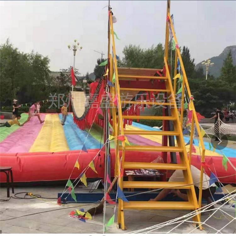 郑州无动力网红桥生产基地  儿童游乐设备网红桥报价 1