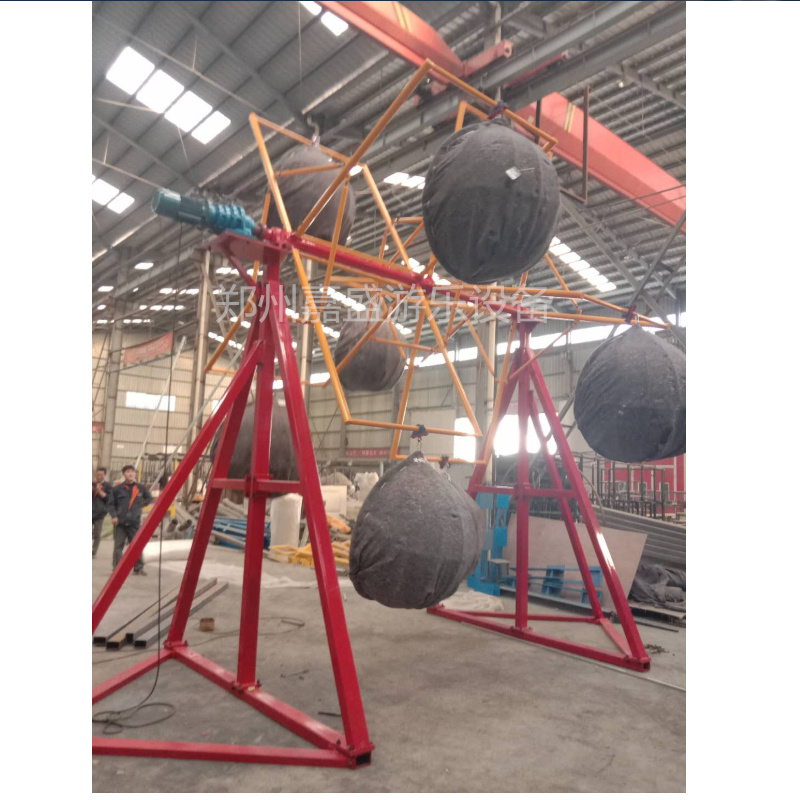 儿童无动力设备网红风车    吊篮风车价格以及生产厂家 3