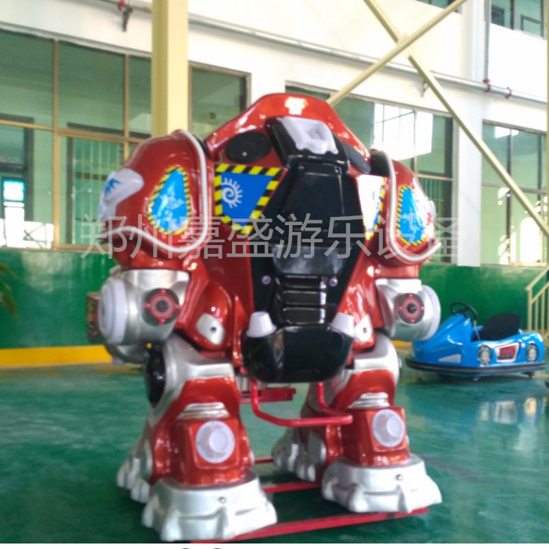 黑金刚机器人转让 儿童机器人游乐设施生产厂家  金刚机器人 5