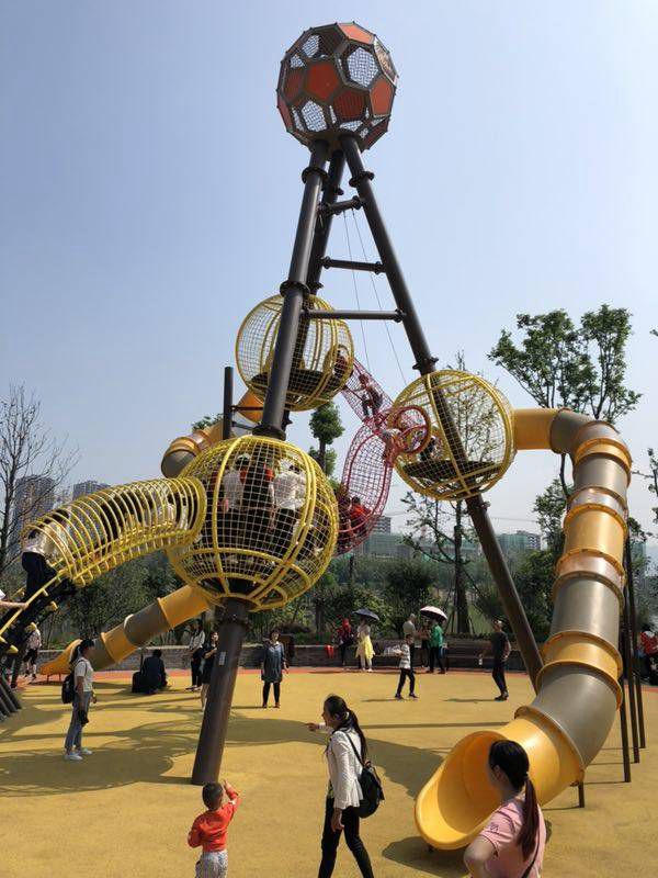 度假村游乐设备定制，上海攀岩拓展玩具厂家，大型玩具定制，采用 1