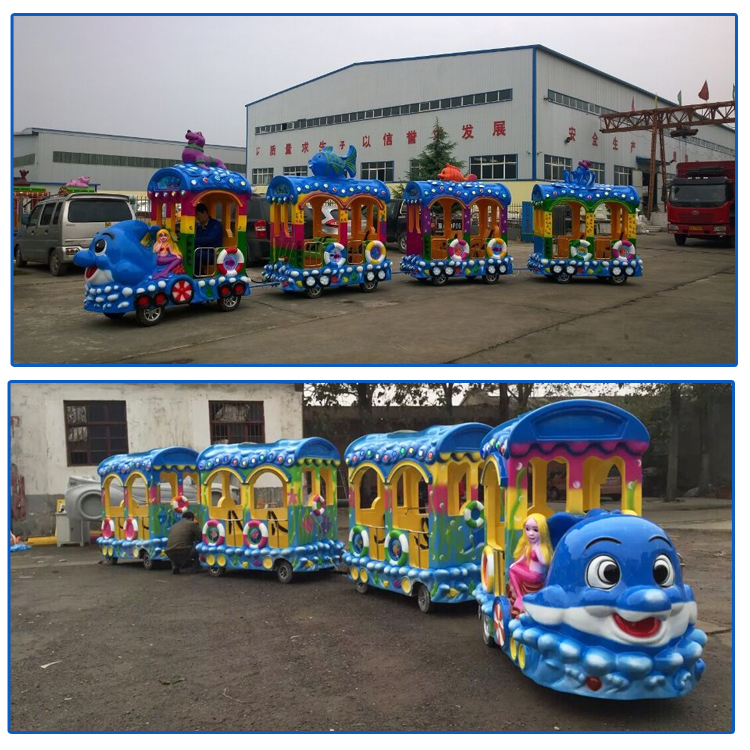 16座海洋火车 选择宇奇游乐设备 克拉玛依海洋火车生产厂家 5