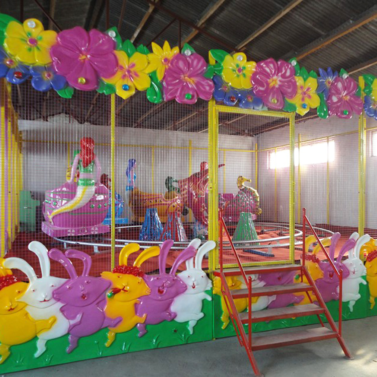 新疆马戏团喷球车 户外喷球车 宇奇游乐设备好玩有趣 5