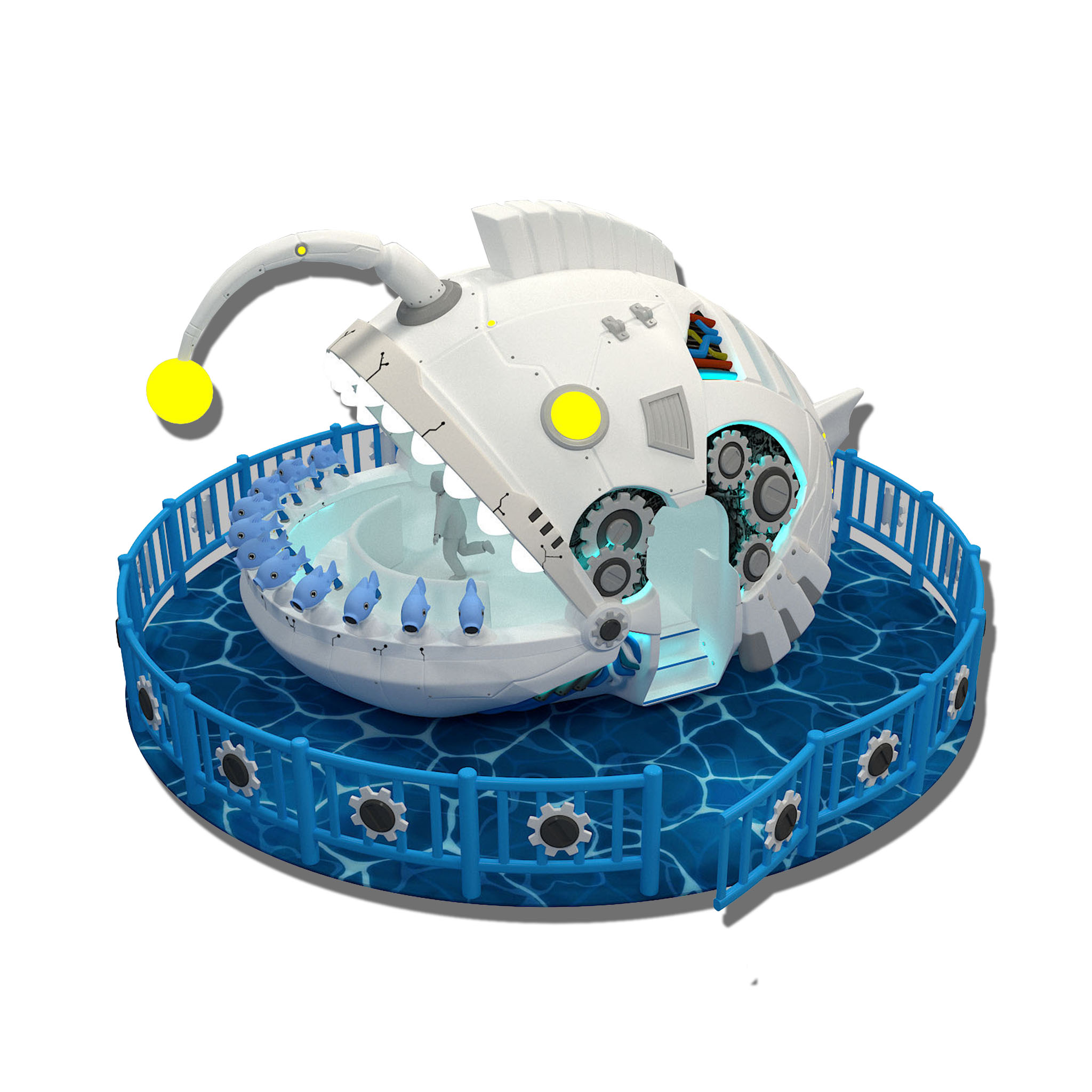小鱼泡泡游乐设备 西宁长期供应小鱼泡泡产品定制 1
