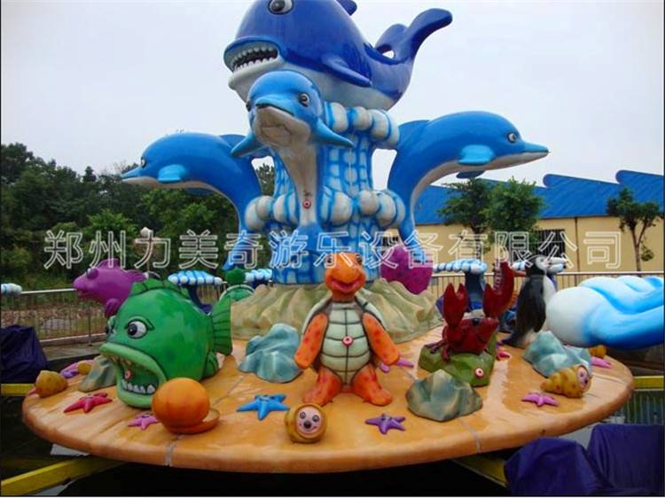 激战鲨鱼岛，新型儿童游乐设备，水上游乐设备 1