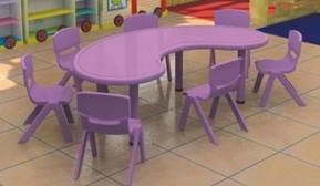 儿童桌椅批发，塑料桌椅， 6