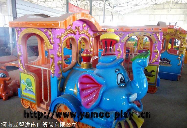 游乐场观光儿童大象火车 3
