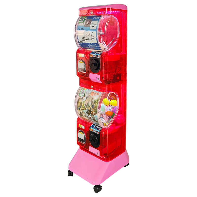 无人管理果冻色扭蛋机 儿童游乐扭卡自动售卖机 漫春科技 3