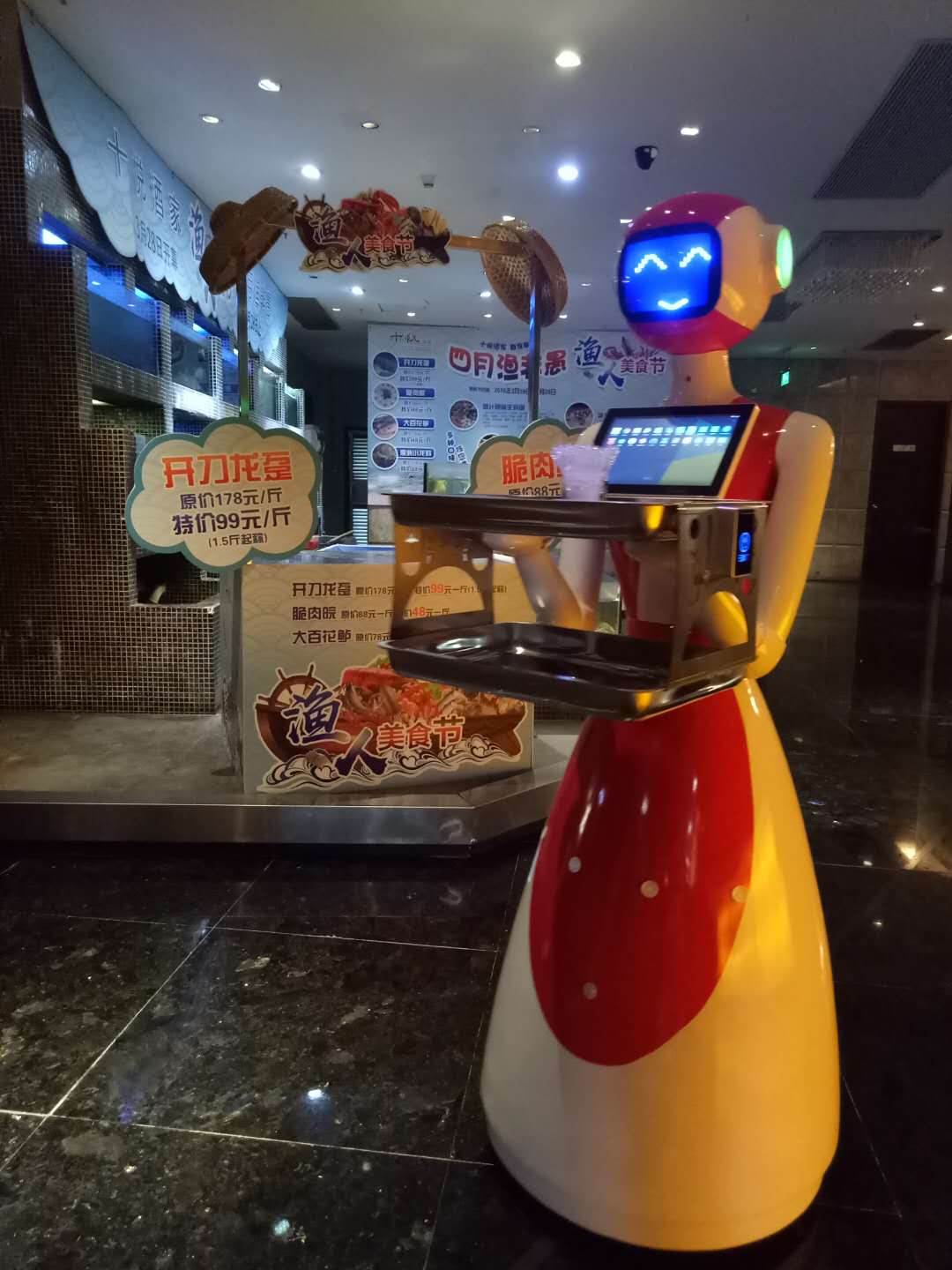 金亮德餐厅机器人JLDSC01送餐点餐 3