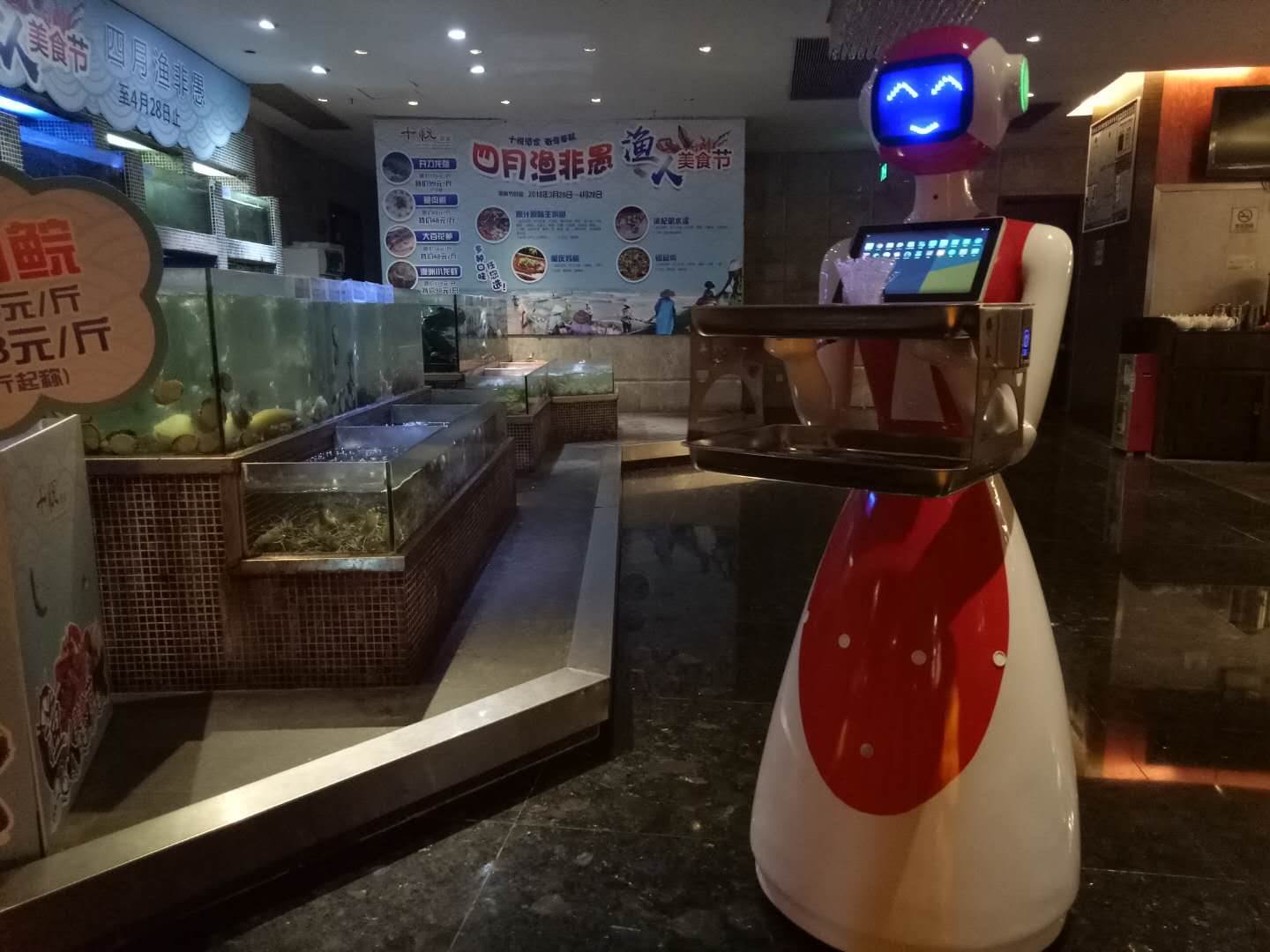 金亮德餐厅机器人JLDSC01送餐点餐 2