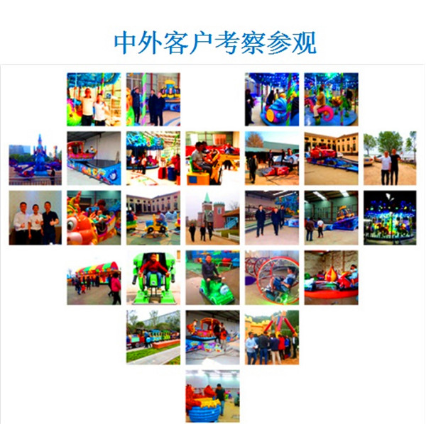 宏德游乐 图  广场流行的游乐设备 汉中小火车 17