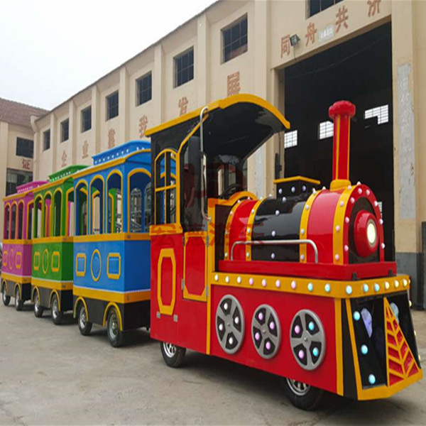 宏德游乐 图  广场流行的游乐设备 汉中小火车 5