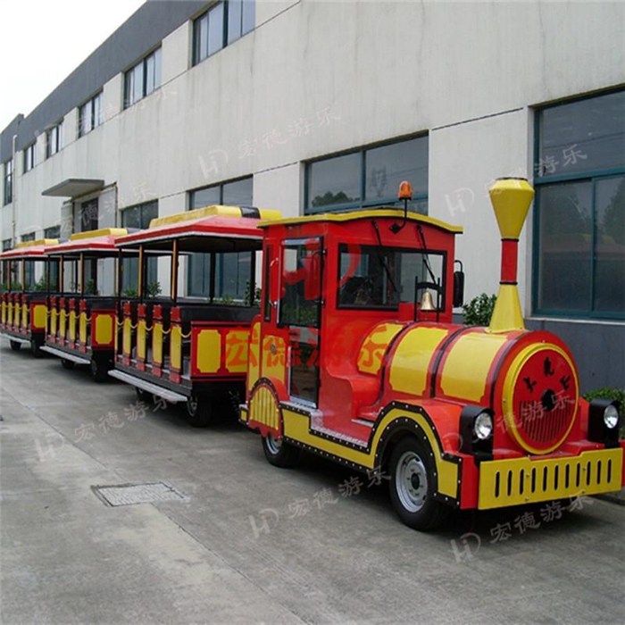 宏德游乐 图  广场流行的游乐设备 汉中小火车 21