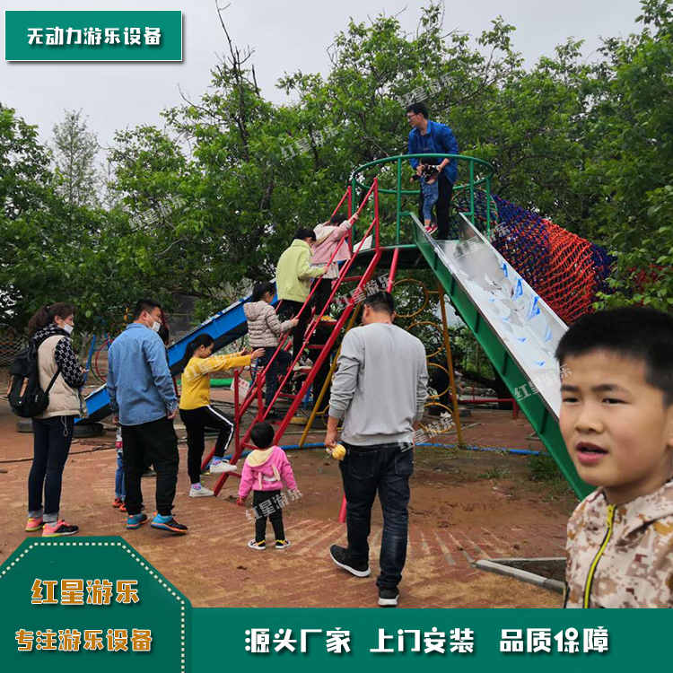 厂家定制 儿童户外拓展 体能训练 攀爬游乐设备 网绳攀爬 1