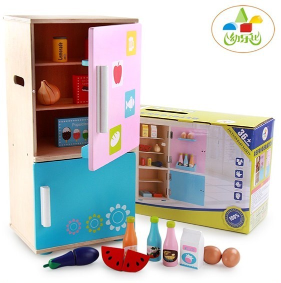 木质冰箱玩具木质冰箱玩具明阳实业绿色环保(优质商家)