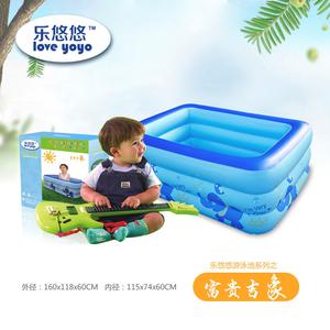 孩子充气游泳池宝宝充气游泳池PVC婴儿充气游泳池充气宝宝游泳池