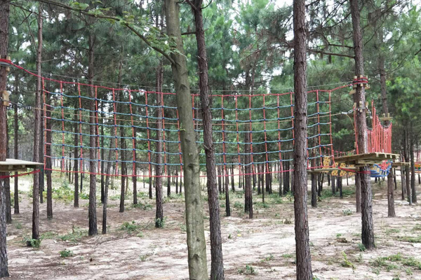 新乡景区丛林穿越设备 树林游乐设施建造 超能勇士拓展
