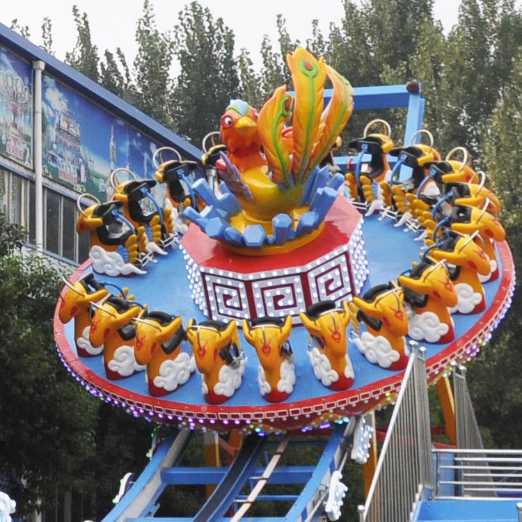 郑州生产神州飞碟公园游乐设施航天游乐价格