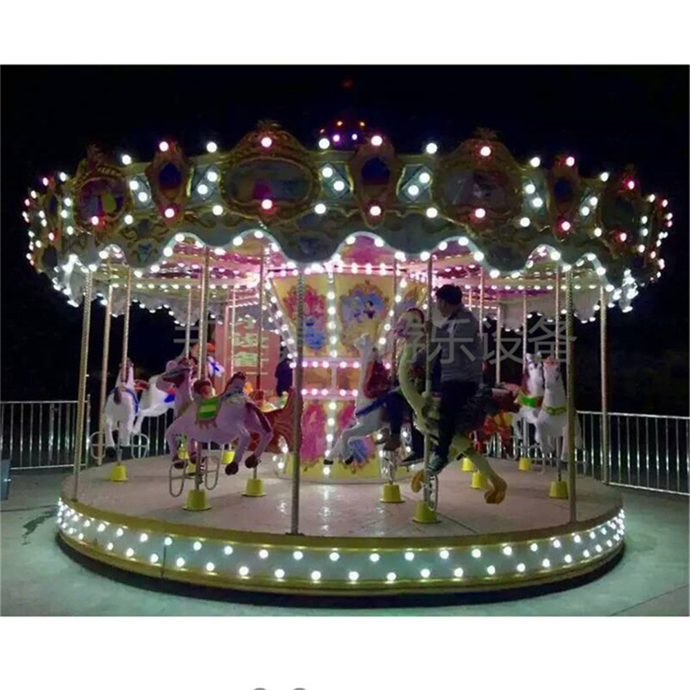 广场游乐设备 海洋转马 儿童主题乐园游乐设施定制